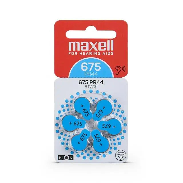 Батерия цинково въздушна MAXELL ZA675
