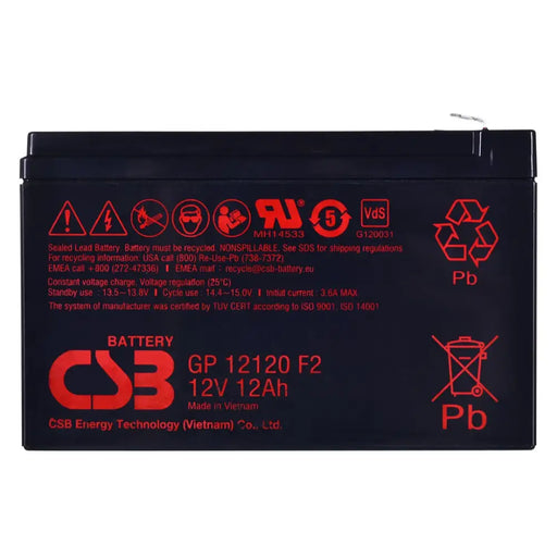 Батерия CSB GP12120F2 12V 12Ah