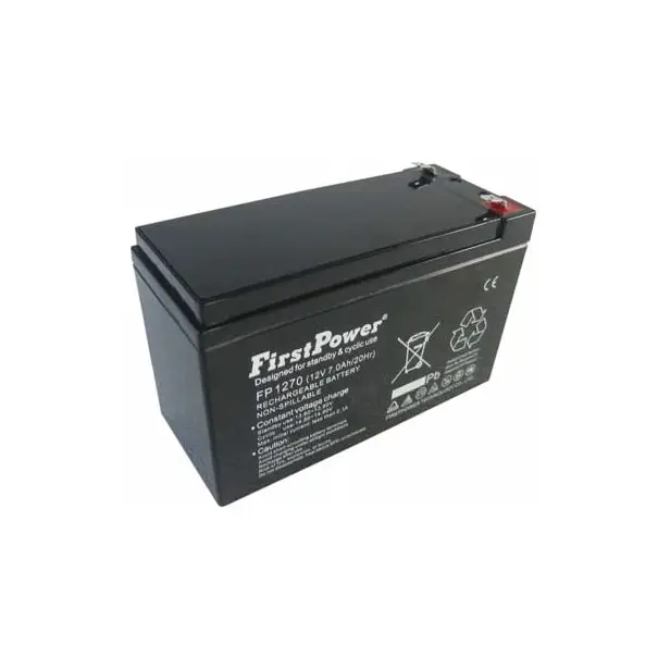 Батерия FirstPower FP7 - 12 - 12V 7Ah F1