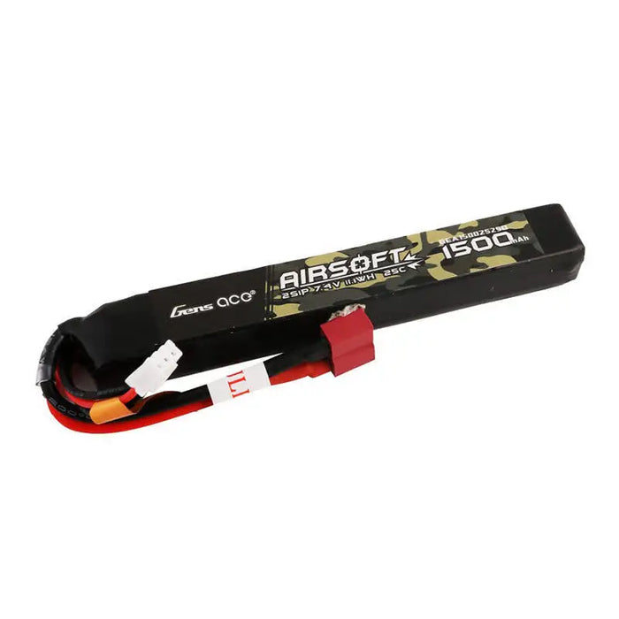 Батерия Gens ace 25C 1500mAh 2S1P 7.4V Airsoft Gun