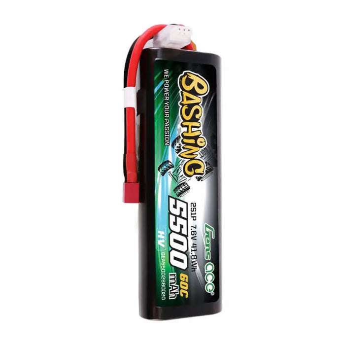 Батерия Gens ace 5500mAh 2S 7.6V 60C HardCase RC 20