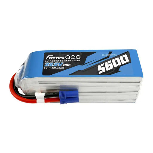 Батерия Gens ace 5600mAh 80C 22.2V 6S1P Lipo Battery