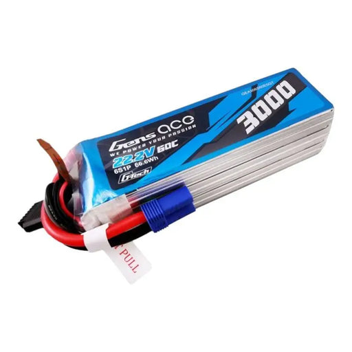 Батерия Gens Ace G-Tech 3000mAh 22.2V 60C 6S1P Lipo