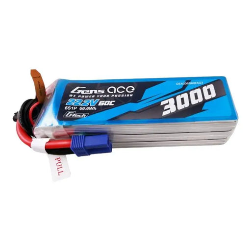Батерия Gens Ace G-Tech 3000mAh 22.2V 60C 6S1P Lipo