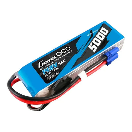 Батерия Gens ace G-Tech 5000mAh 14.8V 45C 4S1P Heli