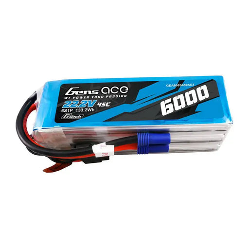 Батерия Gens ace G-Tech 6S 6000mAh 22.2V 45C Lipo