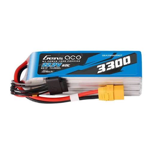 Батерия Lipo Gens Ace G-Tech 3300mAh 22.2V 60C 6S1P XT90