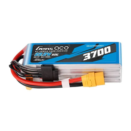 Батерия Lipo Gens Ace G-Tech 3700mAh 22.2V 60C 6S1P с XT90