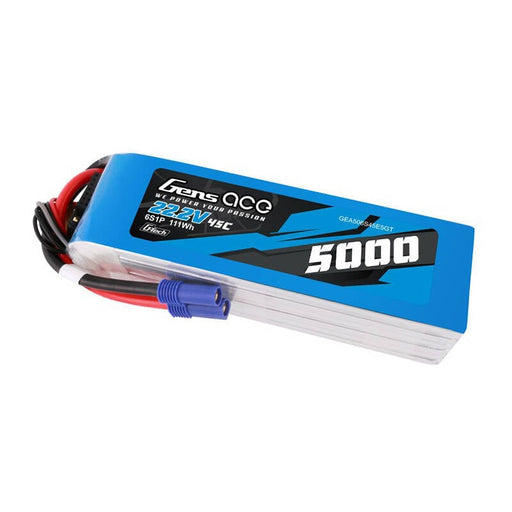 Батерия LiPo Gens ace G-Tech 5000mAh 22.2V 45C 6S1P с EC5