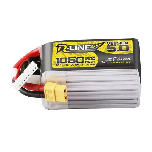 Батерия Lipo Tattu R-Line Version 5.0 1050mAh 29.6V 8S 150C