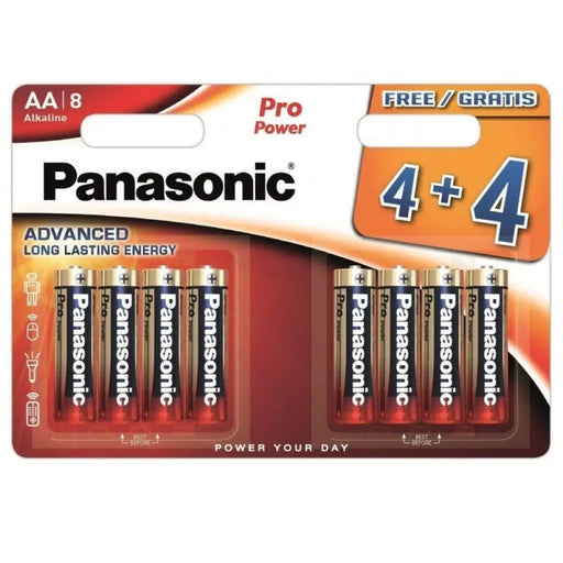 БАТЕРИЯ LR6PPG/8BW 4 + 4F PRO POWER PANASONIC