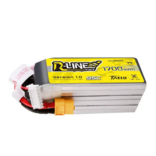 Батерия Tattu R-Line 22.2V 1700mAh 6S 95C Lipo