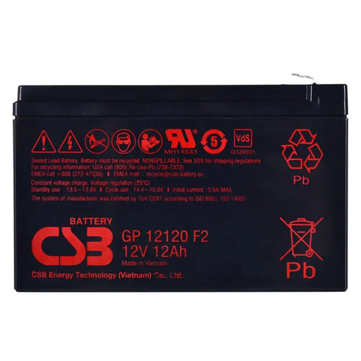 Батерия UPS HITACHI CSB GP12120F2 12000 mAh 12 V