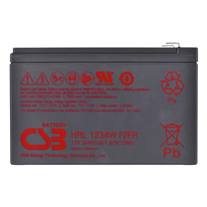 Батерия UPS HITACHI CSB HRL1234WF2 9 Ah 12 V