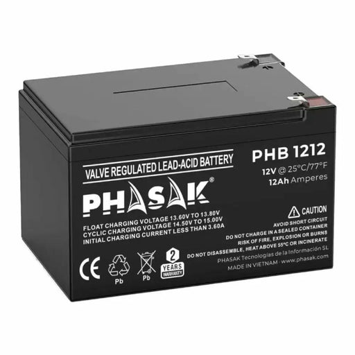 Батерия UPS Phasak PHB 1212 12 Ah 12 V