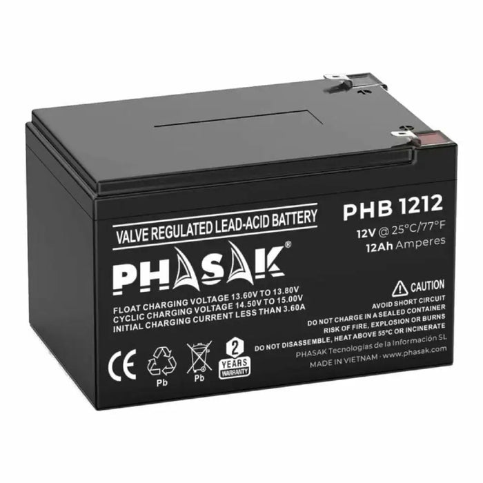 Батерия UPS Phasak PHB 1212 12 Ah 12 V