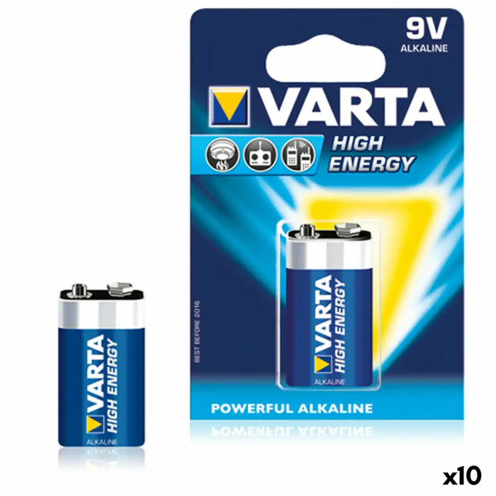 батерия Varta 6LR61 9V 9 V 580 mAh 1,5 V (10 броя)