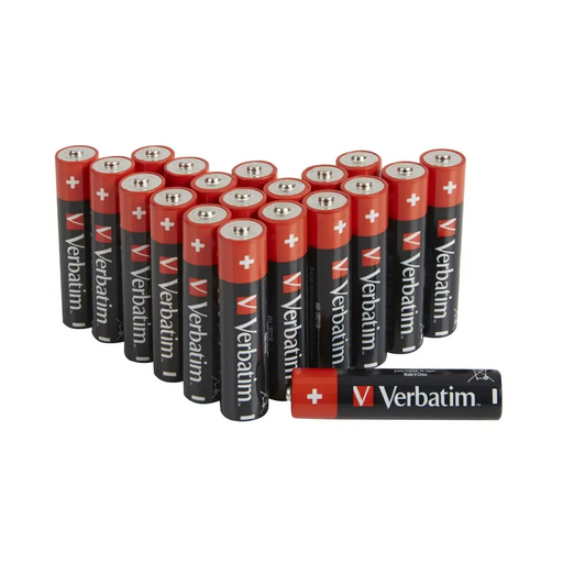 Батерия Verbatim ALKALINE BATTERY AAA 20 PACK (HANGCARD)