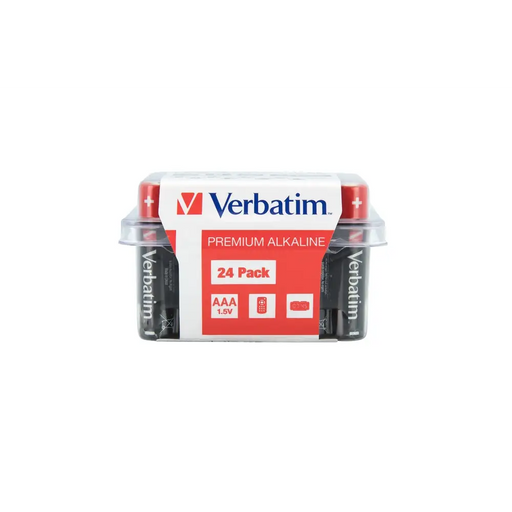 Батерия Verbatim ALKALINE BATTERY AAA 24 PACK (BOX)