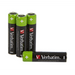 Батерия Verbatim RECHARGEABLE BATTERY AAA 4 PACK / HR03