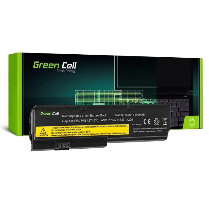 Батерия за лаптоп GREEN CELL IBM Lenovo ThinkPad X200 X201