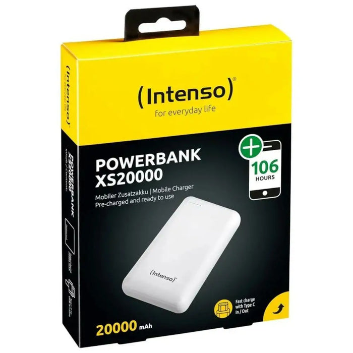 Батерия за лаптоп INTENSO XS20000 Бял 20000 mAh