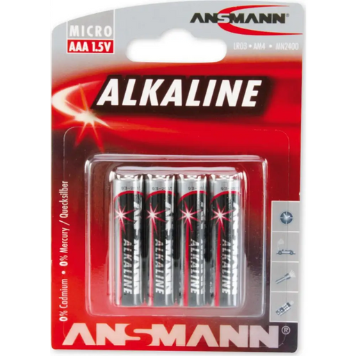 Батерии ANSMANN LR03 ANS red AAA 4B 5015553