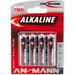 Батерии ANSMANN LR06 ANS red AA 4B 5015563