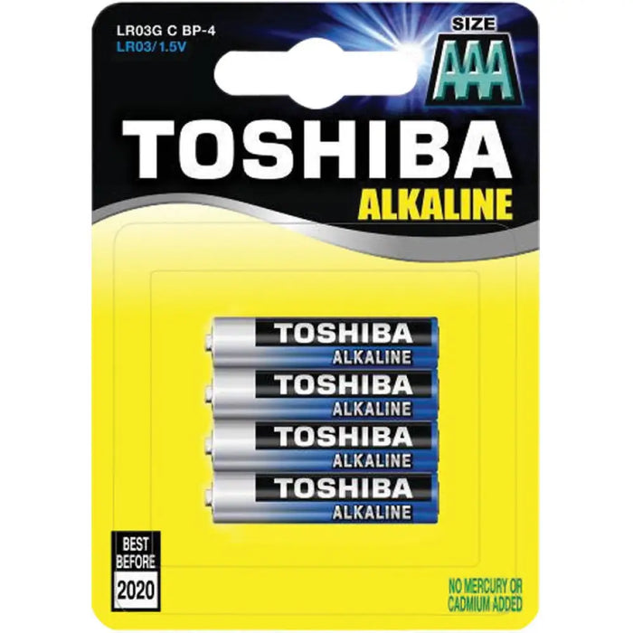 БАТЕРИИ TOSHIBA AAA LR03