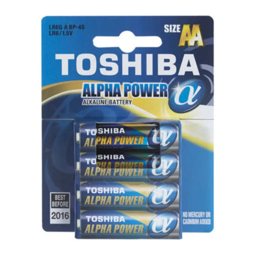 БАТЕРИИ TOSHIBA ALPHA POWER AA