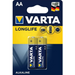 Батерии Varta LONGLIFE АА BLI 2