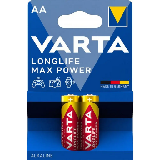 Батерии Varta LONGLIFE MAX POWER АА BLI 2