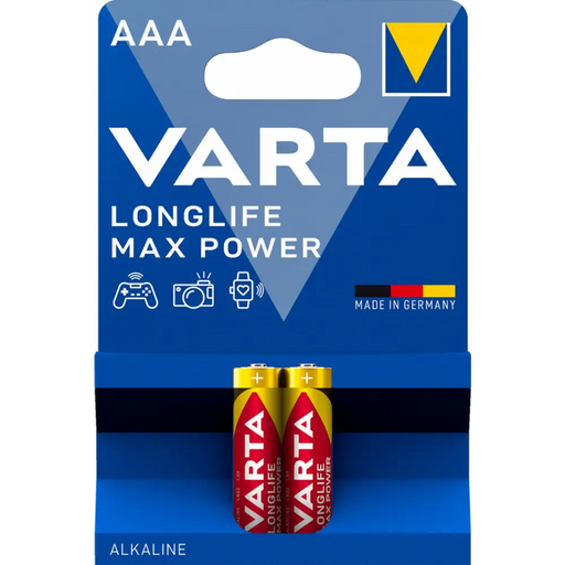 Батерии Varta LONGLIFE MAX POWER ААА BLI 2