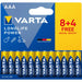 Батерии Varta longlife power 1,5 V AAA LR03 (12 броя)