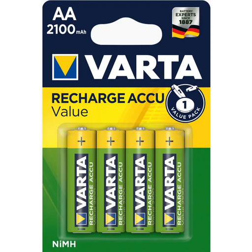 Батерии Varta RECH.ACCU VALUE AA 2100mAh BLI 4