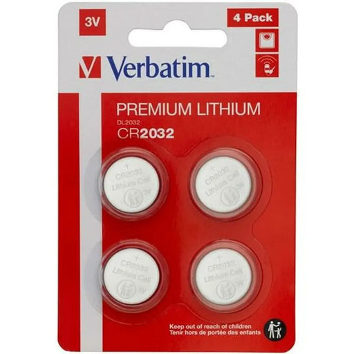 Батерии Verbatim CR2032 4 Части 20 броя 3V