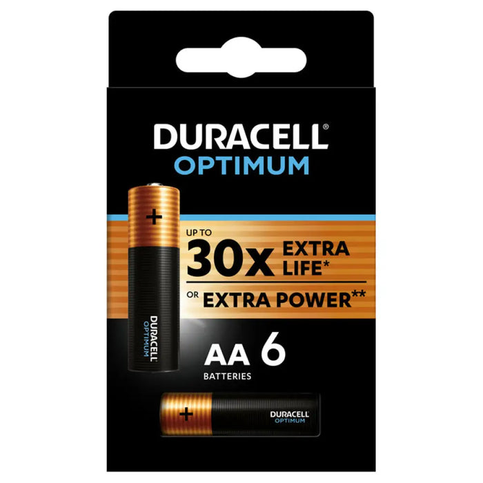 БАТЕРИИ OPTIMUM AA X6 DURACELL OPTIMUM AA X6