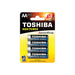 БАТЕРИЯ TOSHIBA AA LR6