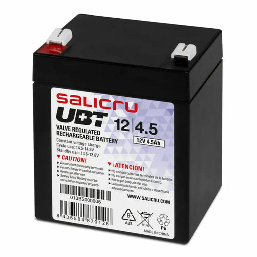 Батерия UPS Salicru UBT 12/4,5 VRLA 4.5 Ah 4,5 AH 12 V 12V
