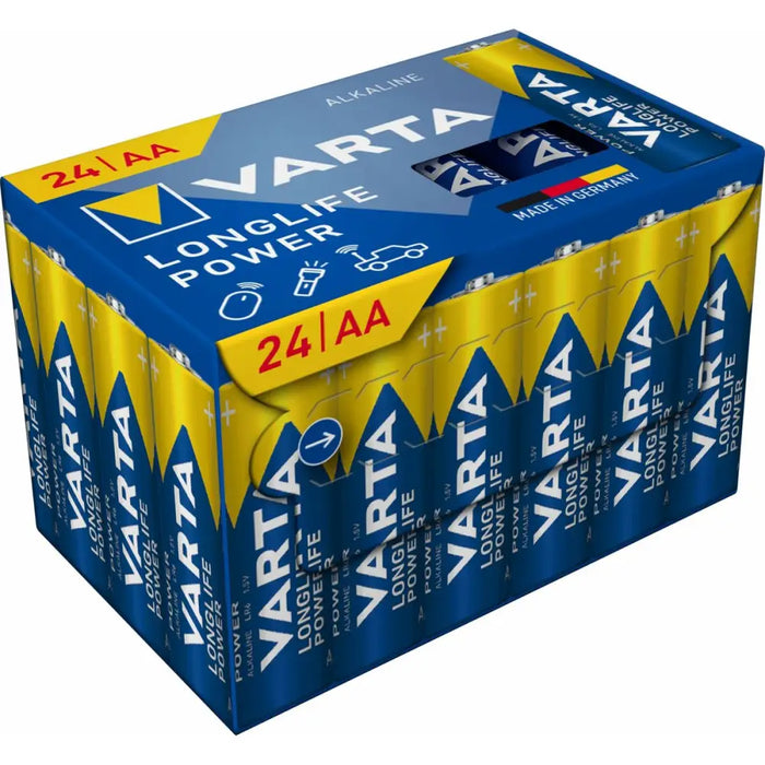 Батерии Varta alkalina longlife power aa - lr06 1,5 V AA