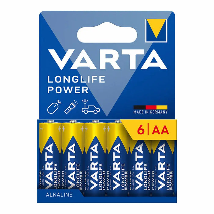 Батерии Varta longlife power aa - lr06 1,5 V AA LR06 (6