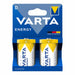 Батерии Varta energy d 1,5 V Вид D (2 броя)