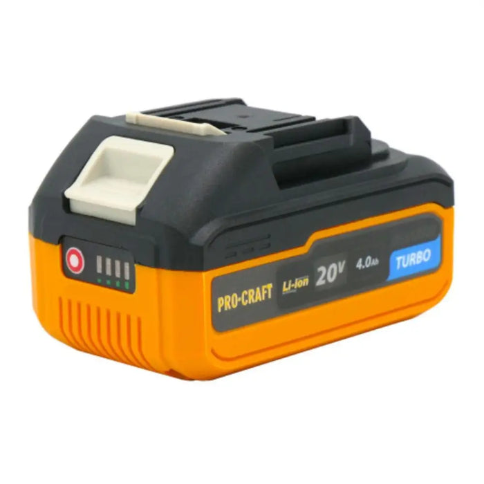 БАТЕРИЯ 20V 4AH PROCRAFT TURBO