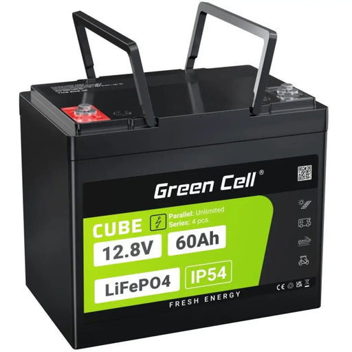 Батерия UPS Green Cell LFPGC12V60AH 60 Ah 768 Wh