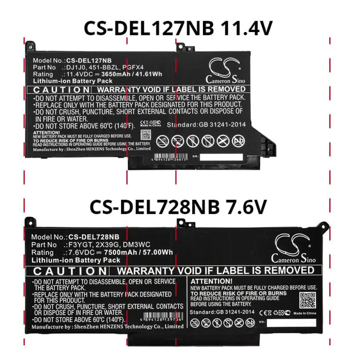 Батерия за лаптоп DELL CTOL7480-D1506CN Latitude 12 7000