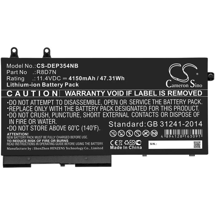 Батерия за лаптоп DELL Inspiron 7506 LATITUDE 5400