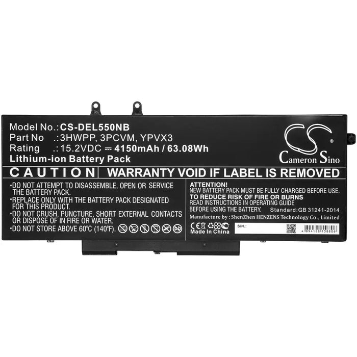 Батерия за лаптоп DELL Latitude 14 5410 Latitude 15 5511