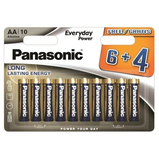 БАТЕРИЯ LR6/10BW 6 + 4F EPS EVERYDAY POWER PANASONIC