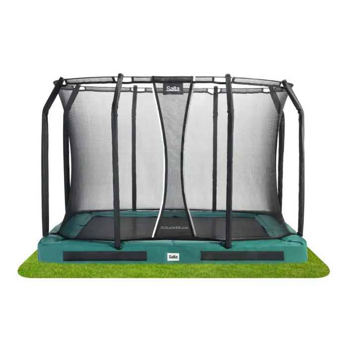 Батут Salta Premium Ground 305x214 зелен