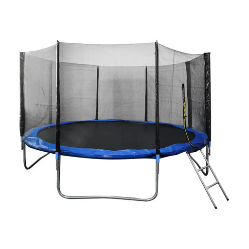 БАТУТ ТРАМПЛИН Ф366X225CM С ВЪНШНА МРЕЖА UCAMP HD-8531